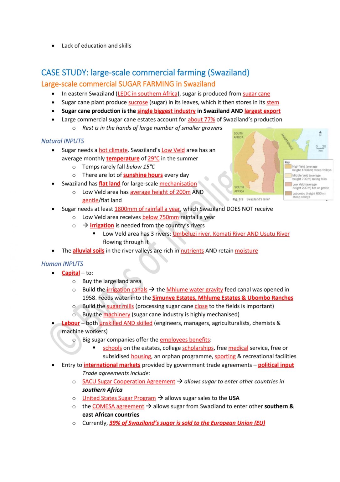 GCSE Geography Revision Notes • Bytes Of Intelligence