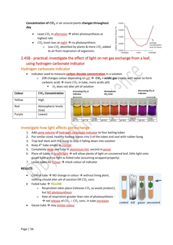 GCSE Biology Revision Notes • Bytes Of Intelligence