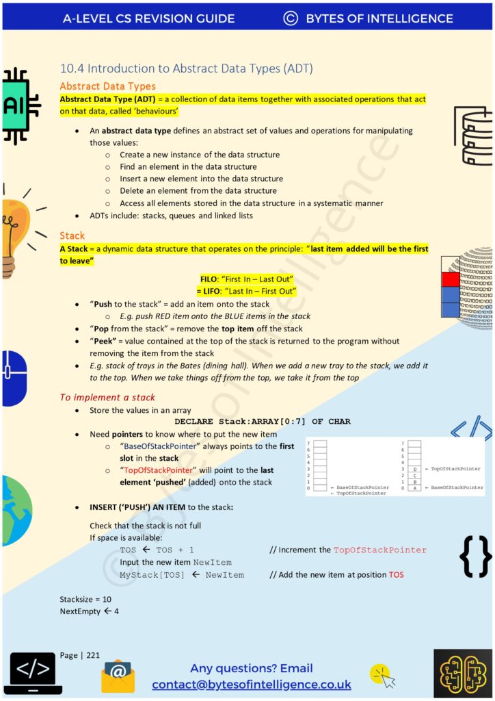 A-Level Computer Science Revision Guide (Part 1) • Bytes of Intelligence